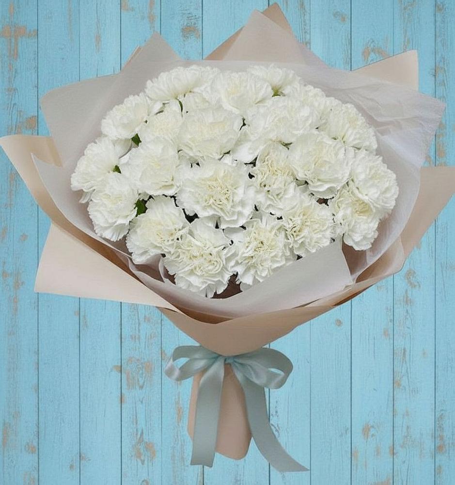 Букет цветов из: Гвоздики в Коркино