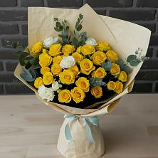 Букет цветов из:  Розы в Коркино