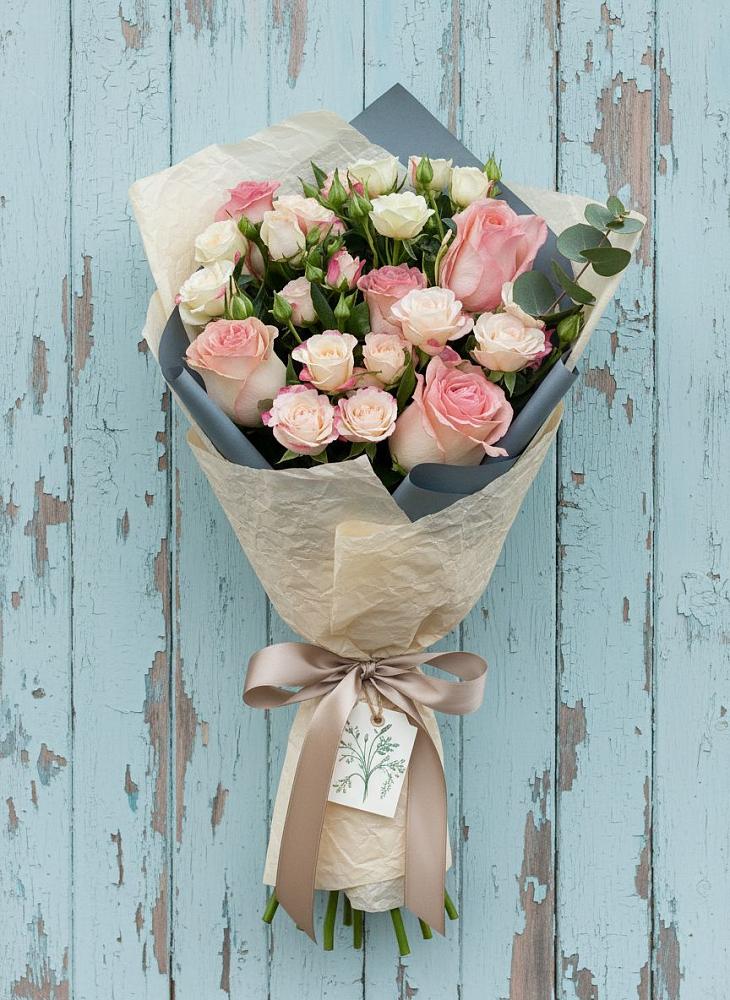 Букет цветов из: Розы в Коркино