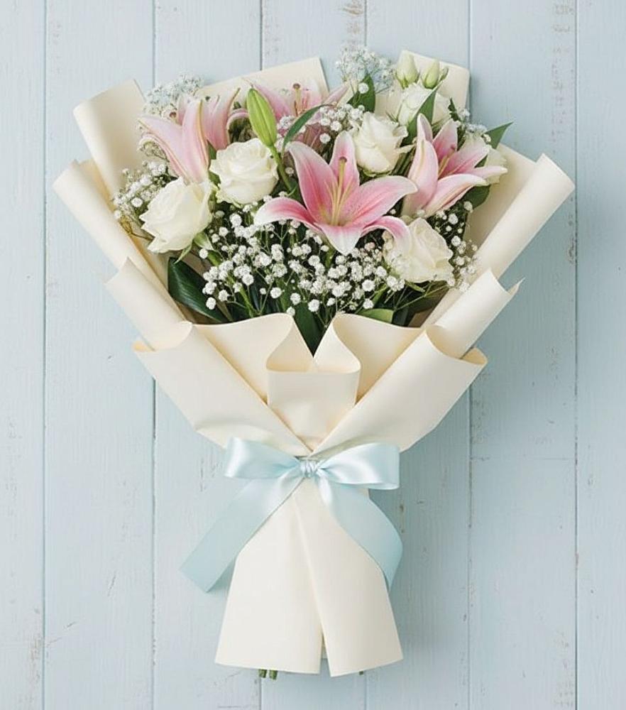 Букет цветов из: Лилии в Коркино