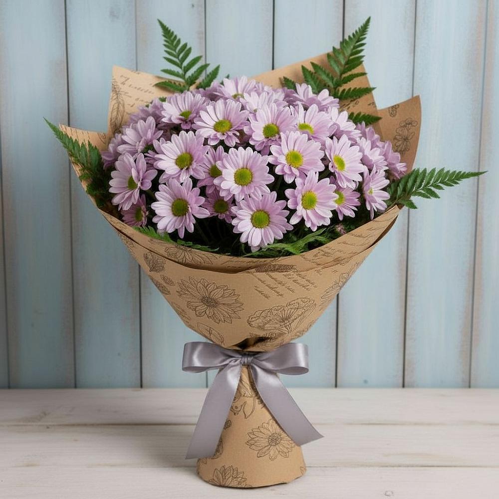 Букет цветов из: Хризантемы в Коркино
