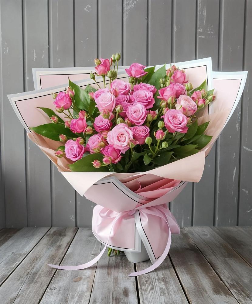 Букет Розовый кустик в Коркино