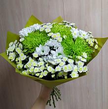 Букет цветов из:  Хризантемы #REPLACE_PRED# Коркино
