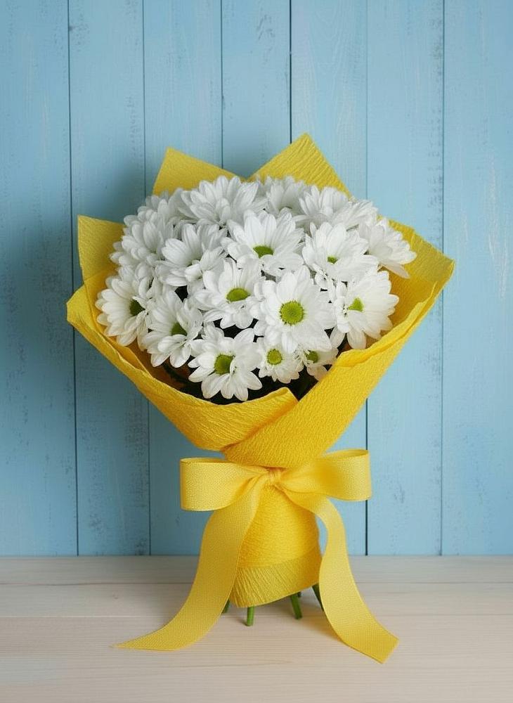 Букет цветов из: Хризантемы в Коркино