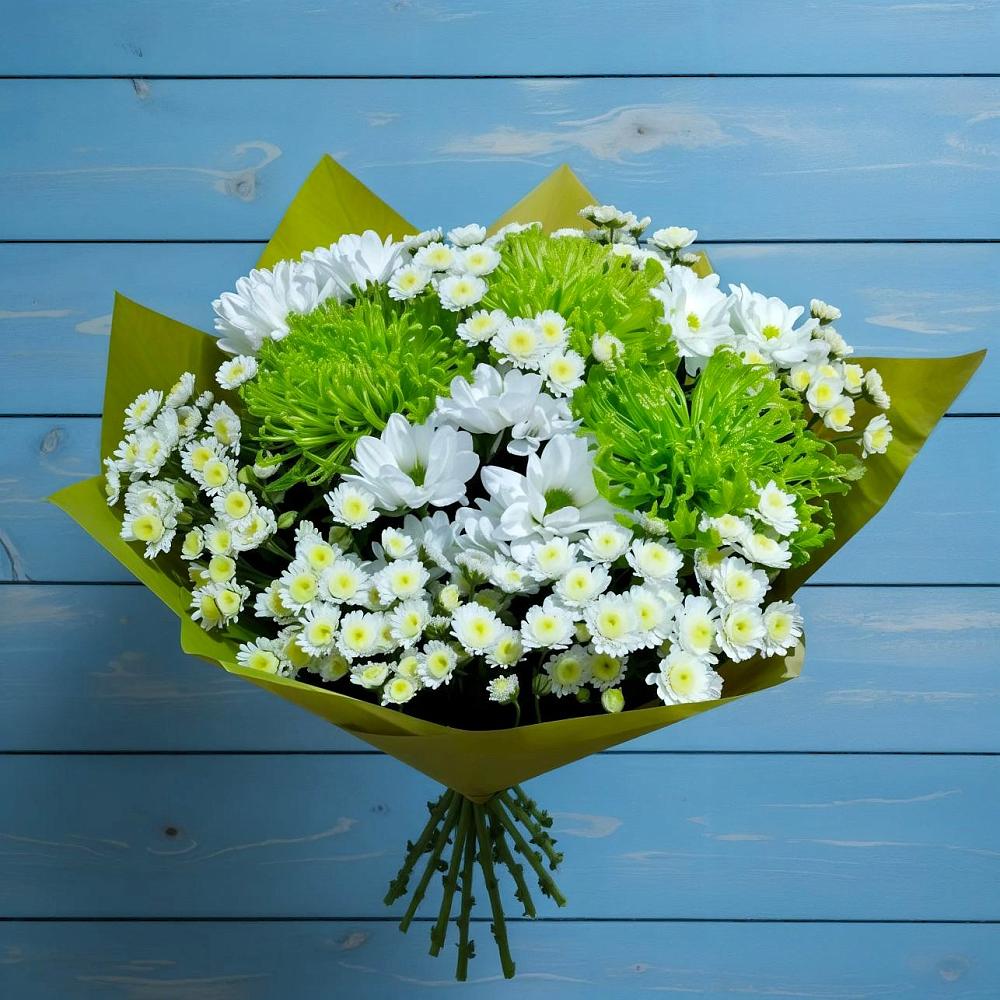 Букет цветов из: Хризантемы в Коркино
