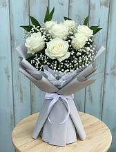 Букет цветов из:  Розы в Коркино