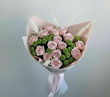 Букет цветов из:  Розы и Хризантемы в Коркино