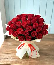 Букет 29 Красных роз в Коркино