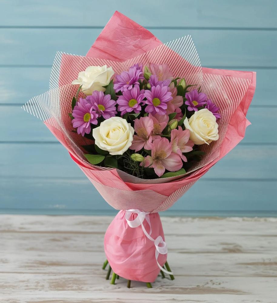 Букет цветов из: Герберы в Коркино