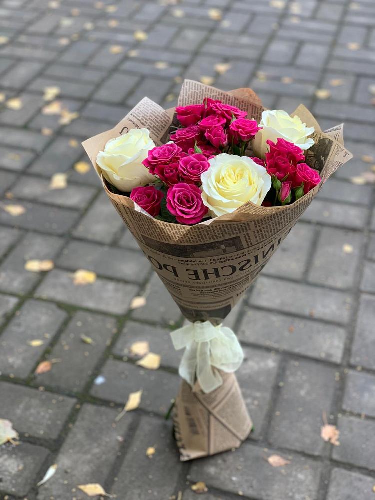 Букет цветов из: Розы в Коркино