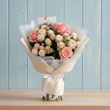 Букет цветов из:  Розы #REPLACE_PRED# Коркино