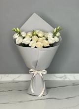 Букет цветов из:  Розы и Лизиантусы в Коркино