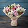 Букет цветов из: Хризантемы, Альстромерии и Розы в Коркино